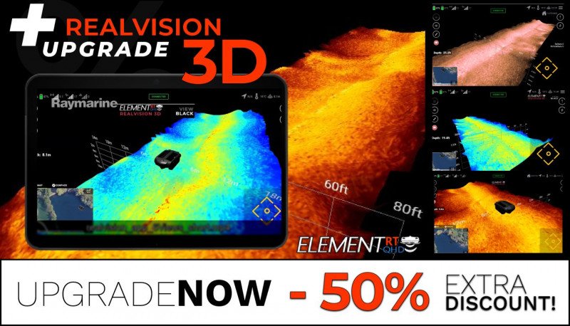 Raymarine RealVision 3D Geber-Verlängerungskabel, 5m jetzt online kaufen -  Länge: 5m
